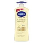 Vaseline Intensive Care Essential Healing Body Lotion, Moisturize Dry Skin, Proven Effective Healing Skin Care, Noticeably Healthier Looking Skin, 20.3 oz.