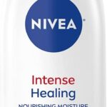 NIVEA Intense Healing Body Lotion, 72 Hour Moisture for Dry to Very Dry Skin, Body Lotion for Dry Skin, 16.9 Fl Oz Pump Bottle