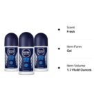 Nivea Men Anti Perspirant Roll On, Fresh Active Longlasting Freshness Ocean Extracts, 48 Hour Protection, 1.7 Ounce (Pack of 3)