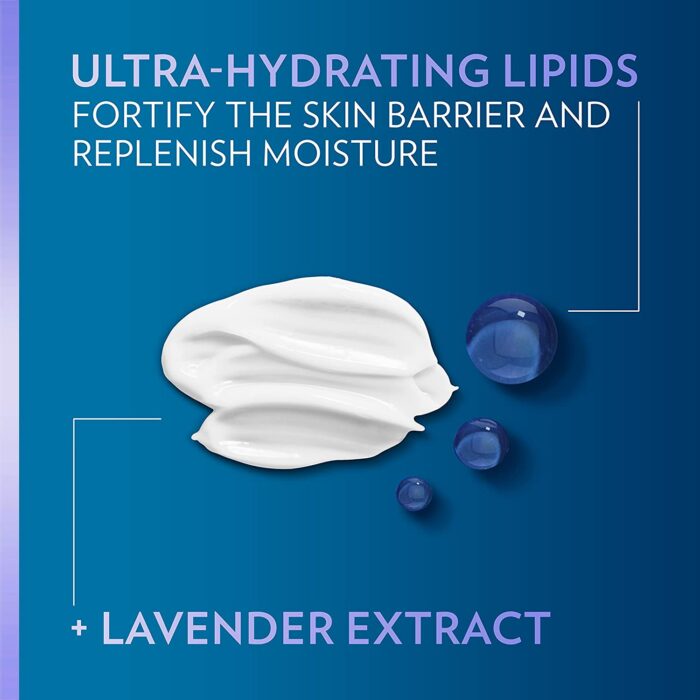 Vaseline Intensive Care Calm Healing Body Lotion for Dry Skin Lotion Made with Ultra-Hydrating Lipids and Lavender Extract to Heal and Restore Dry Skin