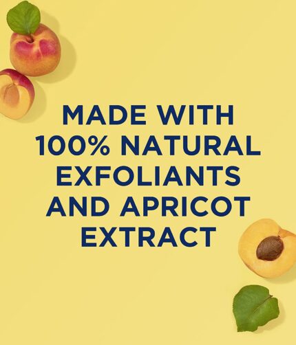 St. Ives Fresh Skin Face Scrub Deeply Exfoliates for Smooth, Glowing Skin Apricot Dermatologist Tested, Made with 100% Natural Exfoliants, 6 Ounce (Pack of 6)