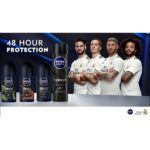 Nivea For Men Deodorant Roll-On Dimension - Dark Wood + Espresso + Amazonia, Anti Perspirant, 48h 1.7oz/50ml (Pack of 3 Bundle) (SET)