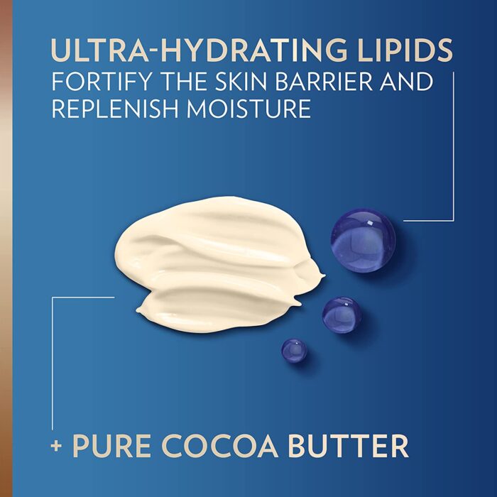Vaseline Intensive Care Body Lotion for Dry Skin Cocoa Radiant Lotion Made with Ultra-Hydrating Lipids and Pure Cocoa Butter for a Long-Lasting, Radiant