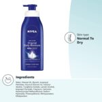 NIVEA Original Moisture Body Lotion with Vitamin E, 16.9 Fl Oz Pump Bottle