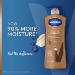 Vaseline Intensive Care Body Lotion for Dry Skin Cocoa Radiant Lotion Made with Ultra-Hydrating Lipids and Pure Cocoa Butter for a Long-Lasting, Radiant