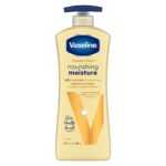 Vaseline Intensive Care Nourishing Moisture Body Lotion for Dry Skin, Made with Ultra-Hydrating Lipids + Pure Oat Extract for Nourished, Healthy-Looking