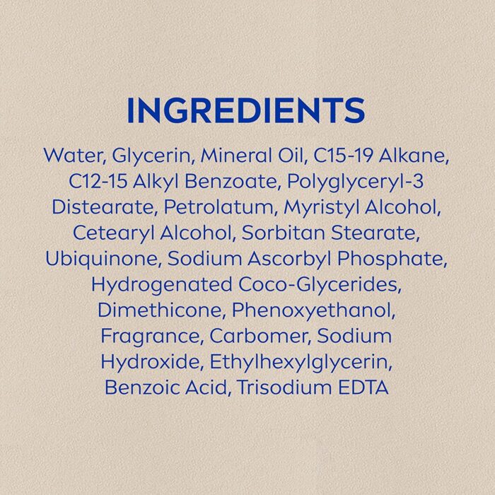 NIVEA Nourishing Skin Firming Body Lotion with Q10 and Vitamin C, 16.9 Fl Oz Pump Bottle
