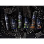 Nivea For Men Deodorant Roll-On Dimension - Dark Wood + Espresso + Amazonia, Anti Perspirant, 48h 1.7oz/50ml (Pack of 3 Bundle) (SET)