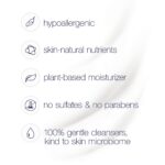 Dove Body Wash Hypoallergenic and Sulfate Free Body Wash Sensitive Skin Effectively Washes Away Bacteria While Nourishing Your Skin, 34 Fl Oz (Pack of 3)
