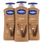 Vaseline Intensive Care Body Lotion for Dry Skin Cocoa Radiant Lotion Made with Ultra-Hydrating Lipids and Pure Cocoa Butter for a Long-Lasting, Radiant