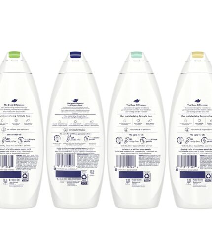 Dove Mixed Body Wash Pack with Skin Natural Nourishers for Instantly Soft Skin and Lasting Nourishment Cleanser That Effectively Washes Away Bacteria