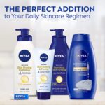 NIVEA Nourishing Skin Firming Body Lotion with Q10 and Vitamin C, 16.9 Fl Oz Pump Bottle